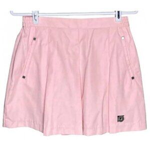 Light pink skort 6 EP Pro Pockets Pleats Attached shorts Tennis Golf Cotton bl